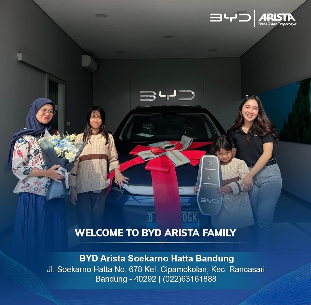 Delivery moment BYD M6, Terima kasih ibu M