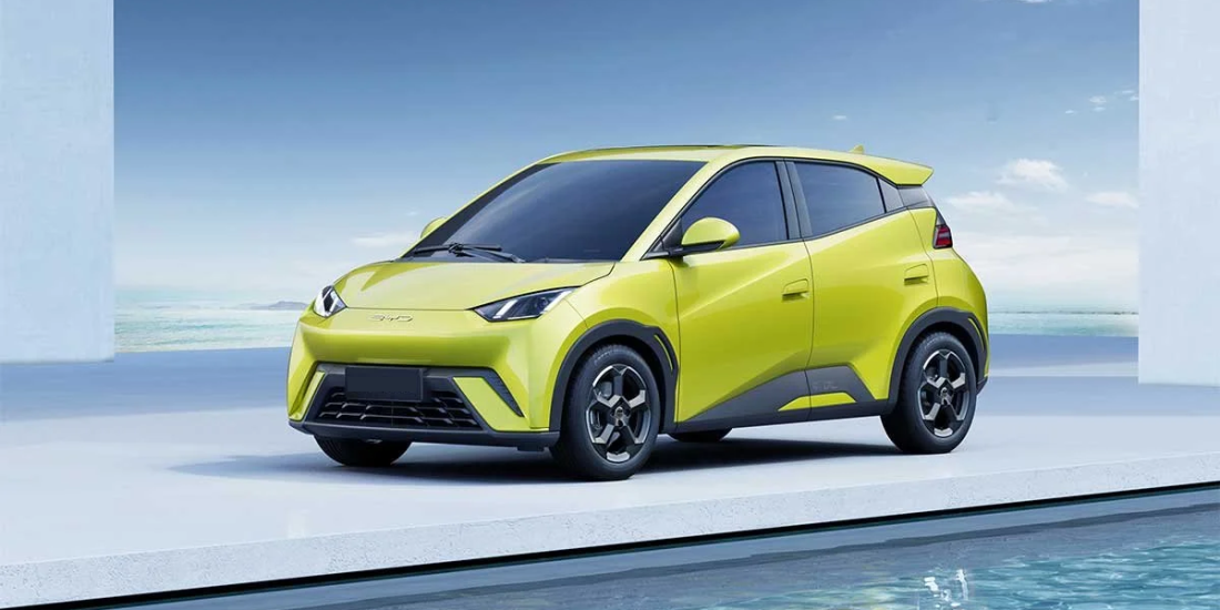 BYD ATTO 1 Mobil listrik kecil BYD City car listrik terbaru Mobil listrik BYD Atto 1